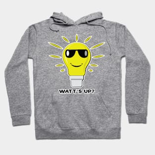 Watt's Up? - Funny Bulb Design Hoodie